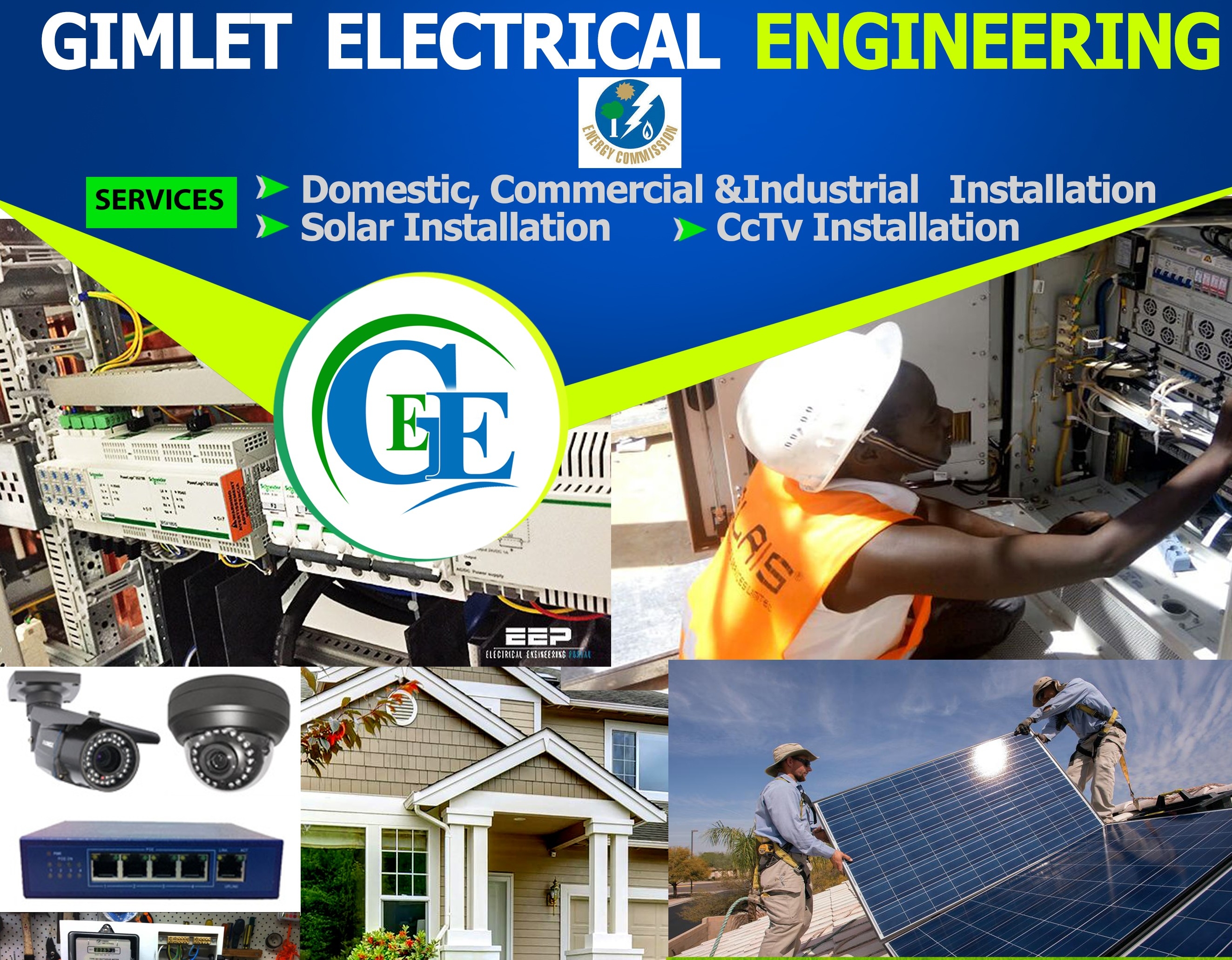 GIMLET ELECTRICAL ENGINEERING logo